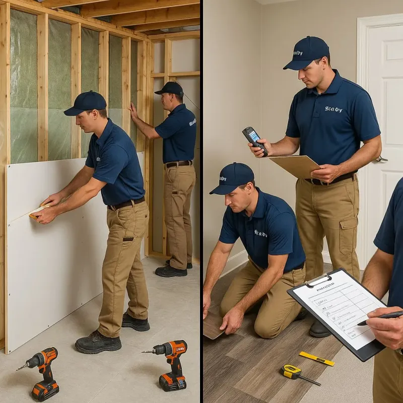 Repairs and Reconstruction process in Jacobus, PA